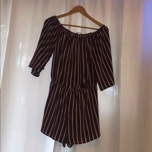 Maroon romper